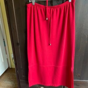 PRICE DROP!! Vintage Katherine Stone Stretch Knit Midi Skirt - Women's Medium